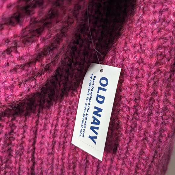 OLD NAVY Cropped Turtleneck Sweater Women’s Size XS Pink NWT - Picture 5 of 10